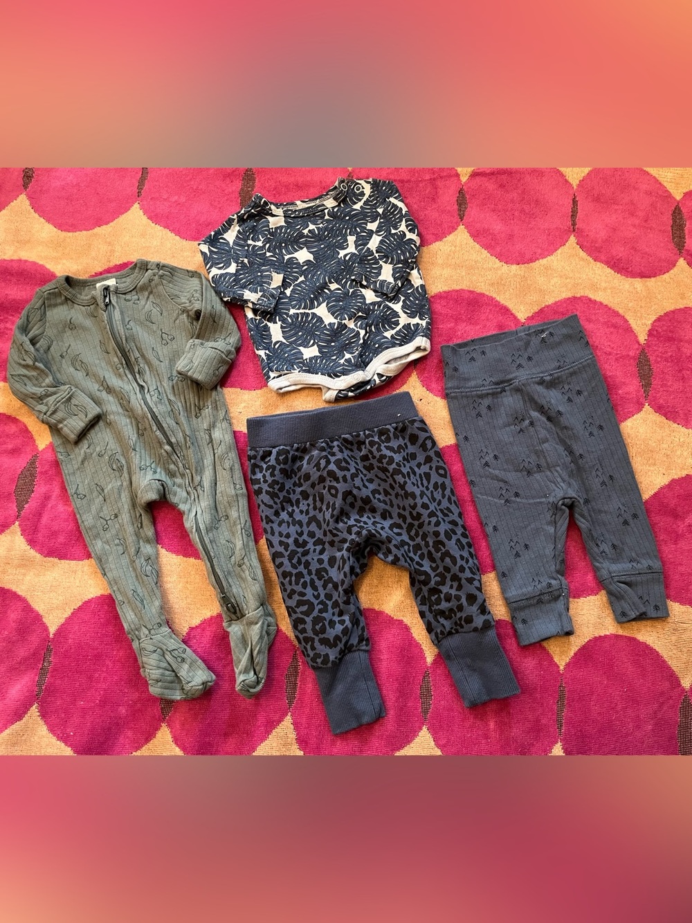Cotton On Baby Organic Cotton Newborn & 0-3M 4pc Bundle Lot